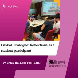 Global dialogue reflections as a student participant